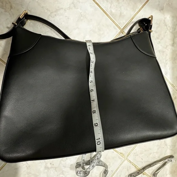 H&M Elegant Black Leather Shoulder Bag - Picture 6 of 6